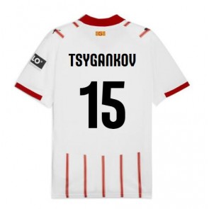 Girona Viktor Tsyhankov #15 Domaci Dres 2025-26 Kratak Rukavima